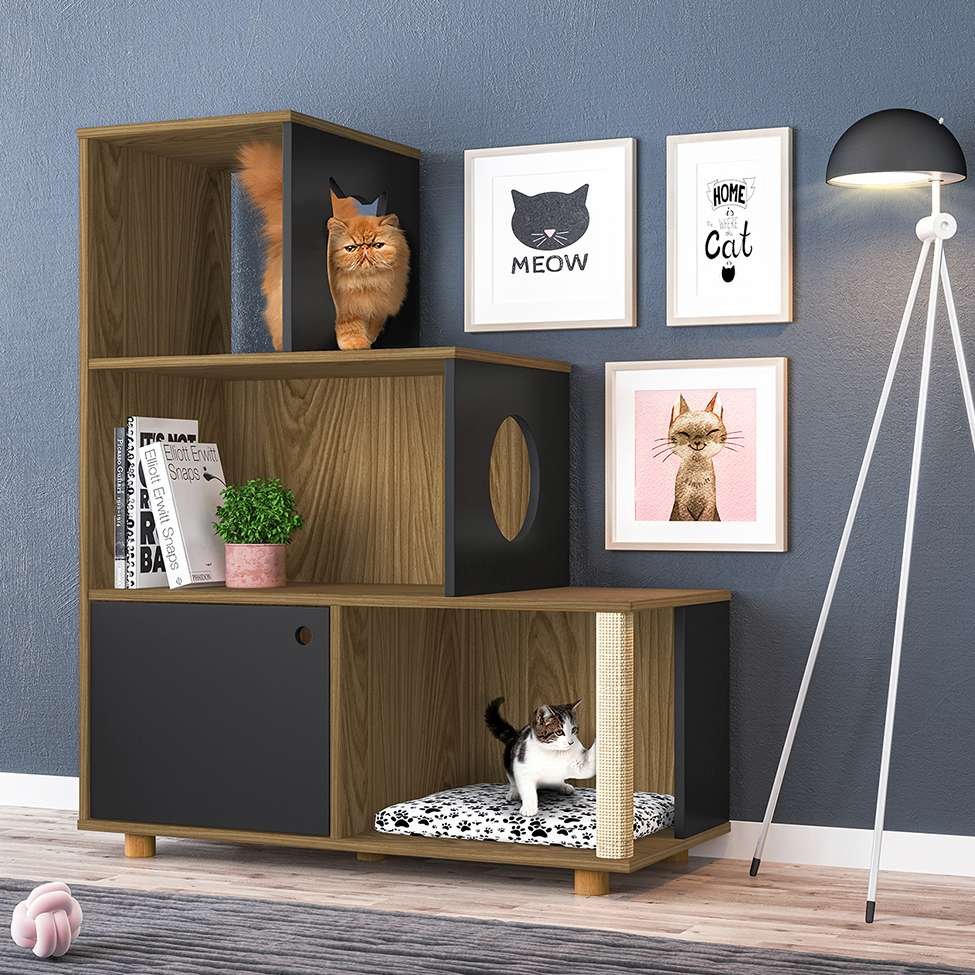 estante para gatos