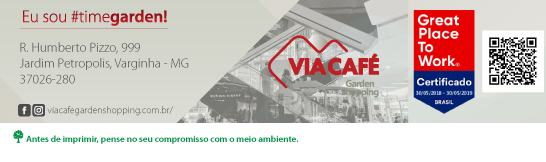 Semana Black Friday chega ao Via Café Garden Shopping