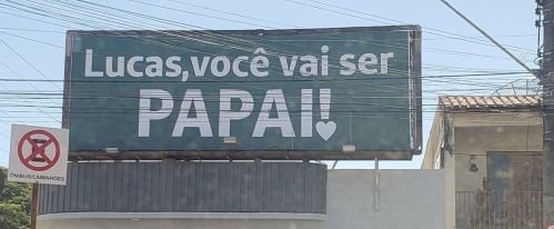 O Lucas vai ser papai?