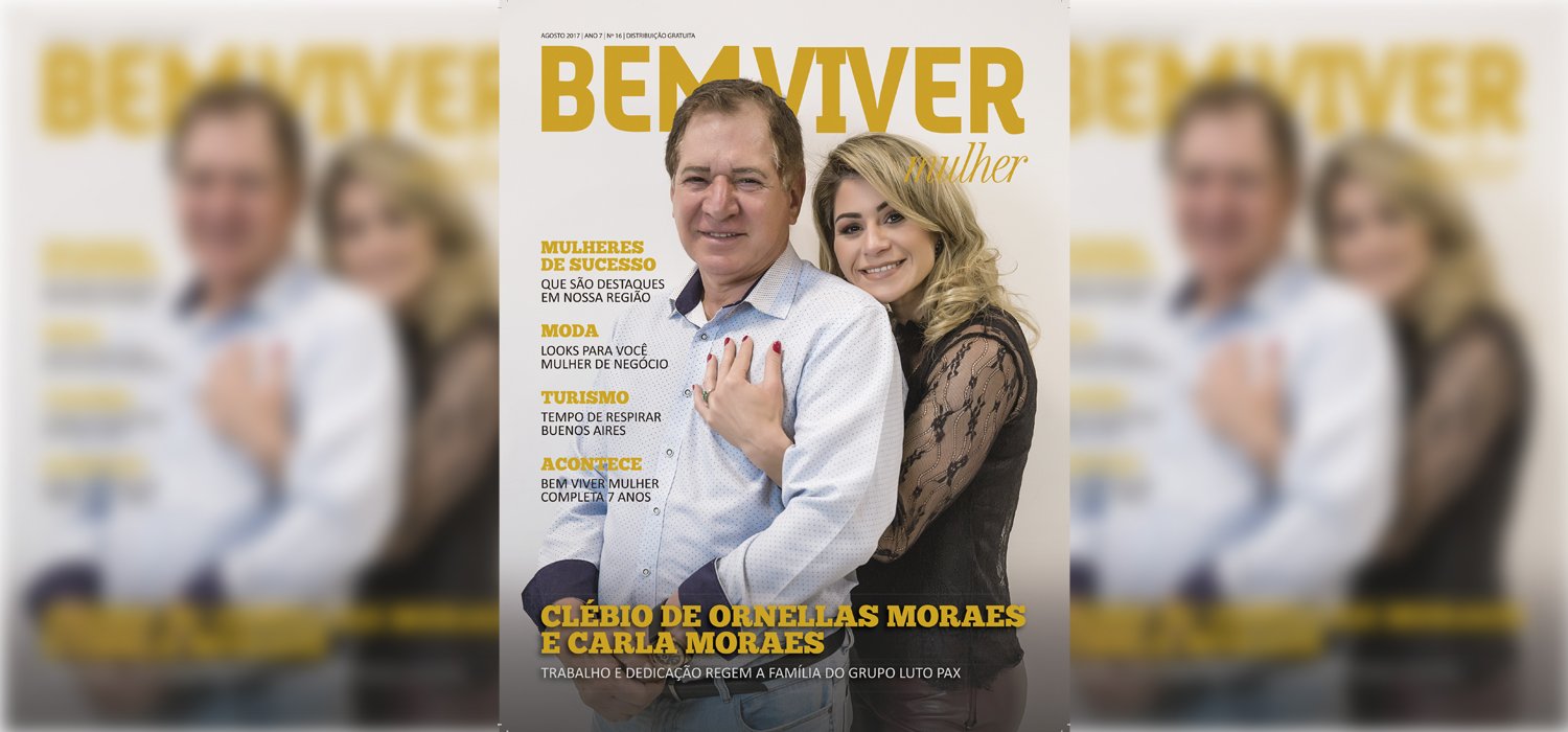 Quinta-Feira é dia de TBT! Agosto / Ano 17 / N° 16  Capa:   Clébio de Ornellas Moares e Carla Moraes.