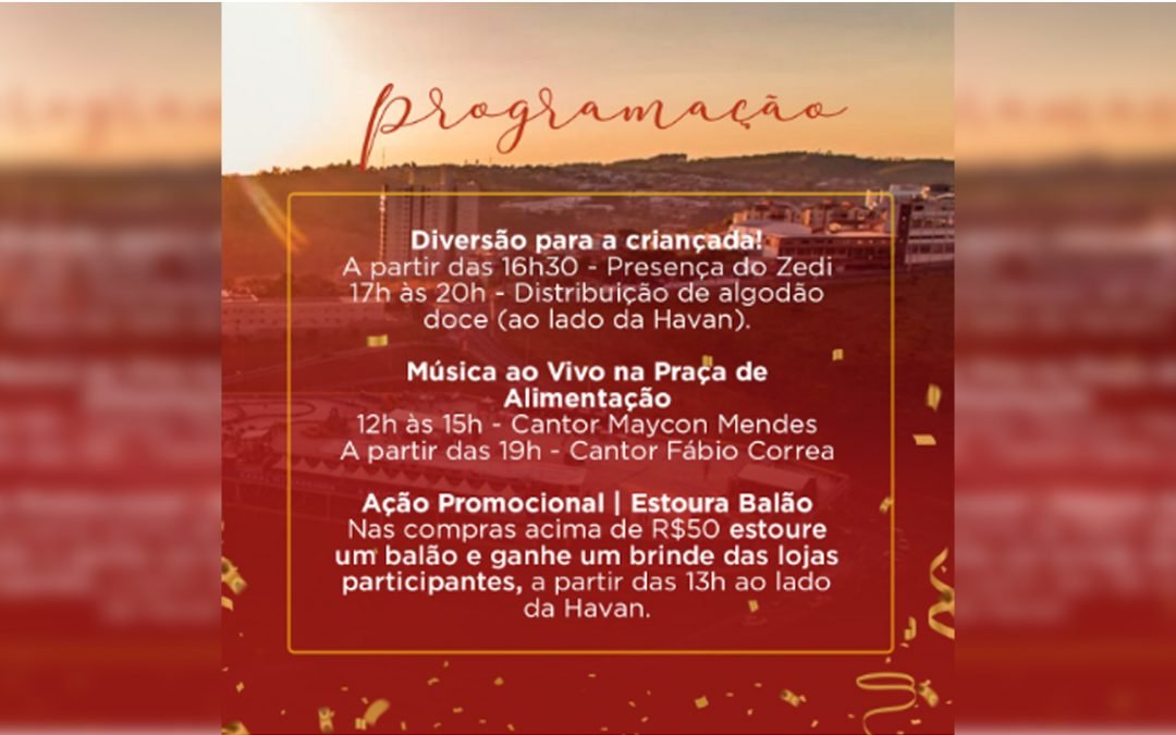 Atrações marcam aniversário de seis anos do Via Café Garden Shopping