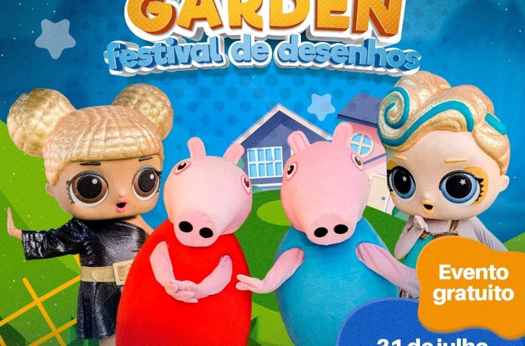 Fim de férias com show infantil no Via Café Garden Shopping