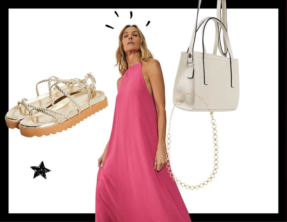 Tendência: decote halter — Foto: Divulgação