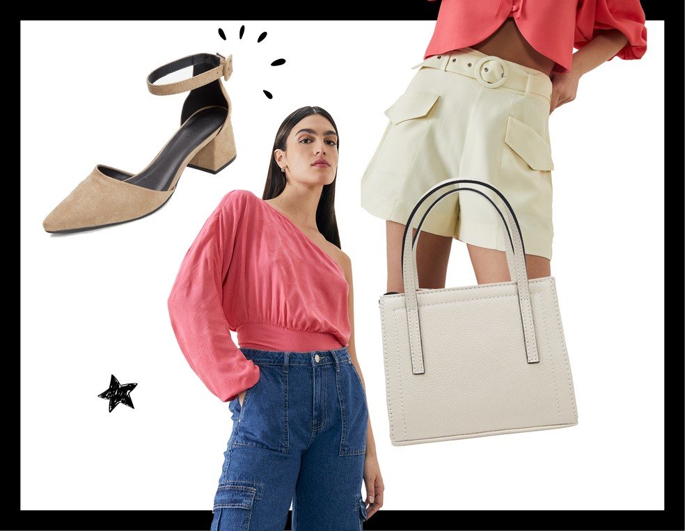 Tendência: um ombro só — Foto: Divulgação