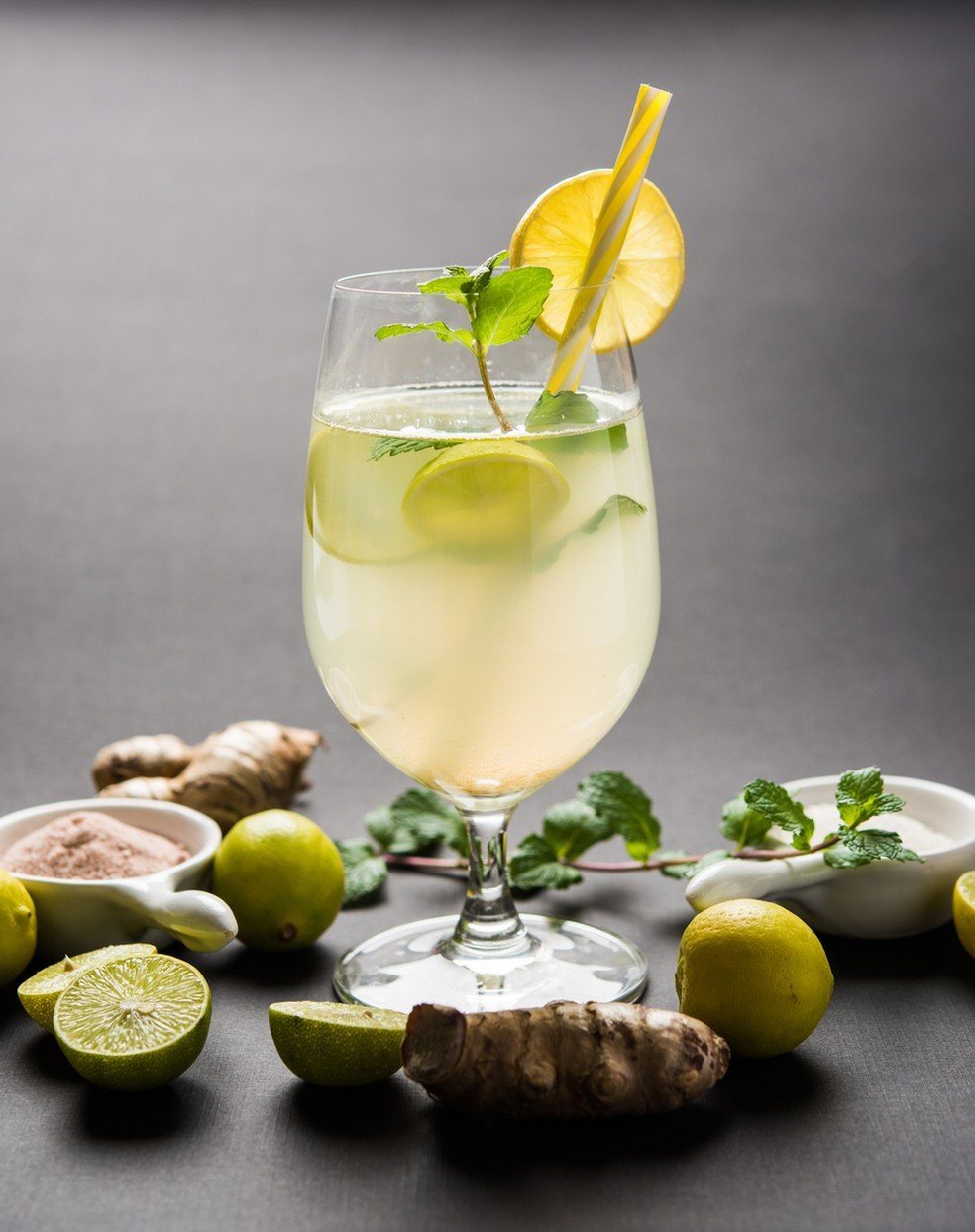 Suco de limão e gengibre — Foto: Istock Getty Images