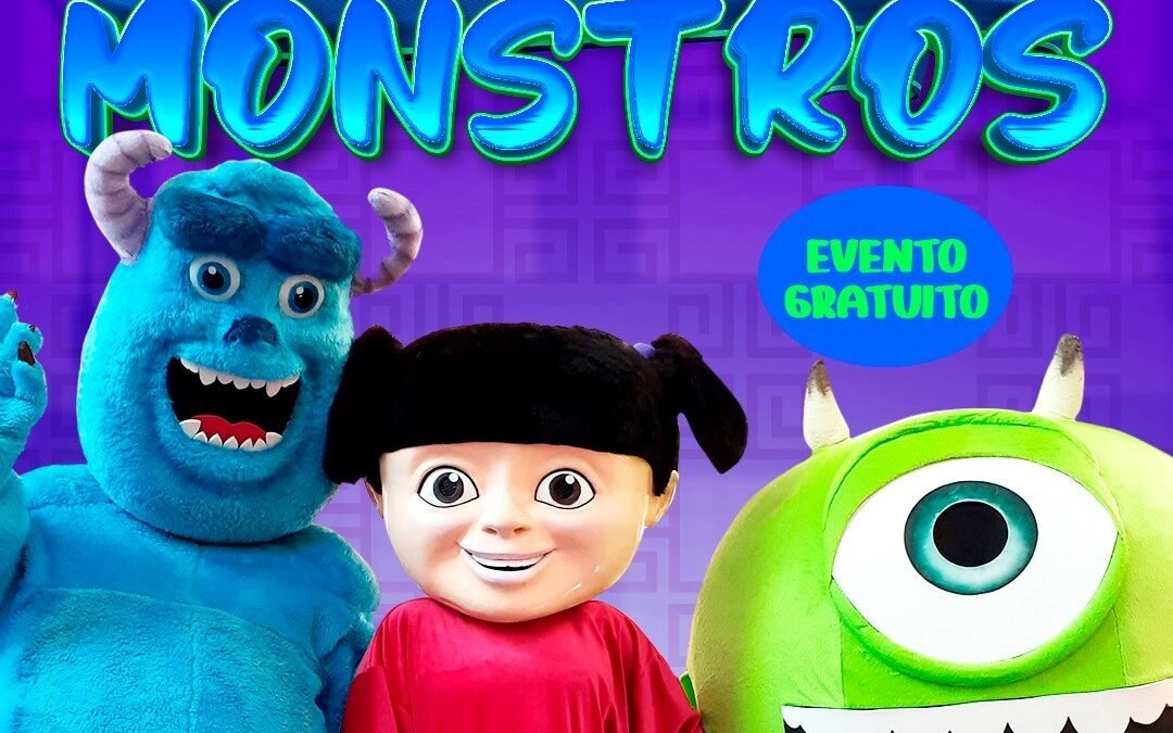 Fábrica de Monstros é o show infantil deste domingo, no Via Café Garden Shopping