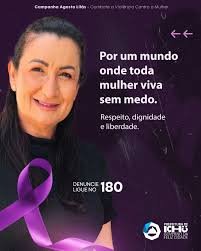 Diga NÃO à violência contra a mulher! 💜 Neste mês, reforçamos nosso  compromisso em promover respeito, segurança e proteção para todas as  mulheres. Violência contra a mulher não tem lugar em nossa